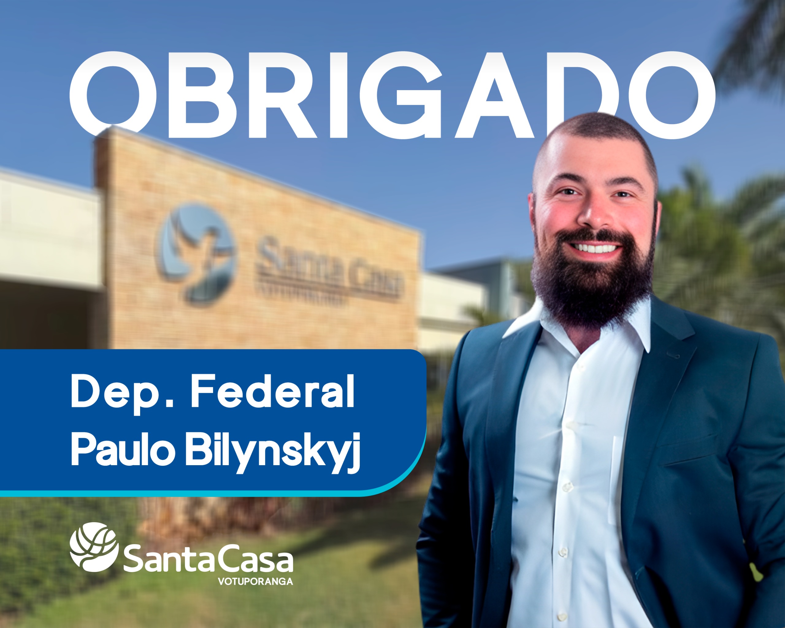 Santa Casa de Votuporanga recebe R$ 1,9 milhão de Paulo Bilynskyj para implantação de tecnologia inédita 