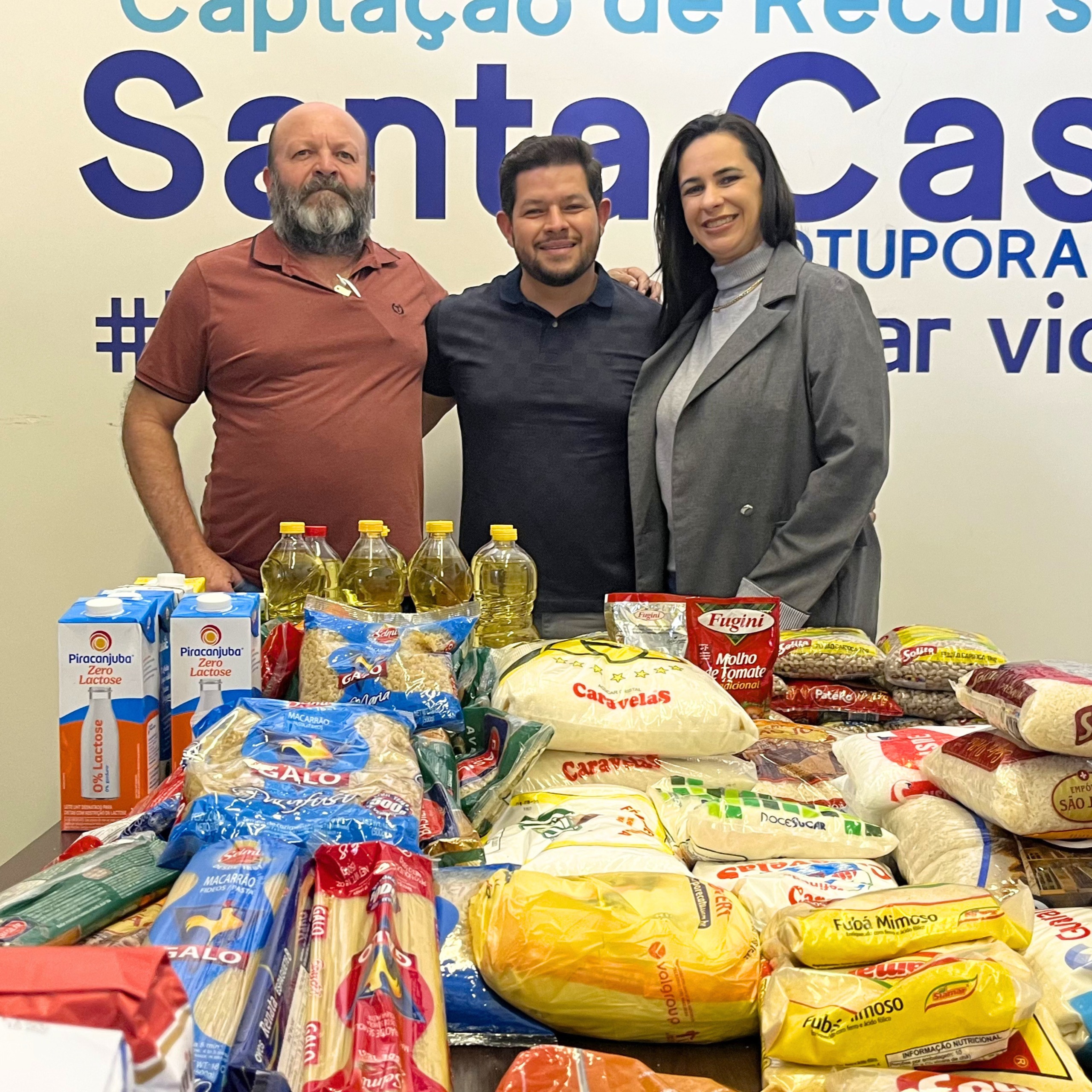 Conexão de Amor e Solidariedade: Organizadores do “Conecta Eventos” destinam doação de alimentos para a Santa Casa