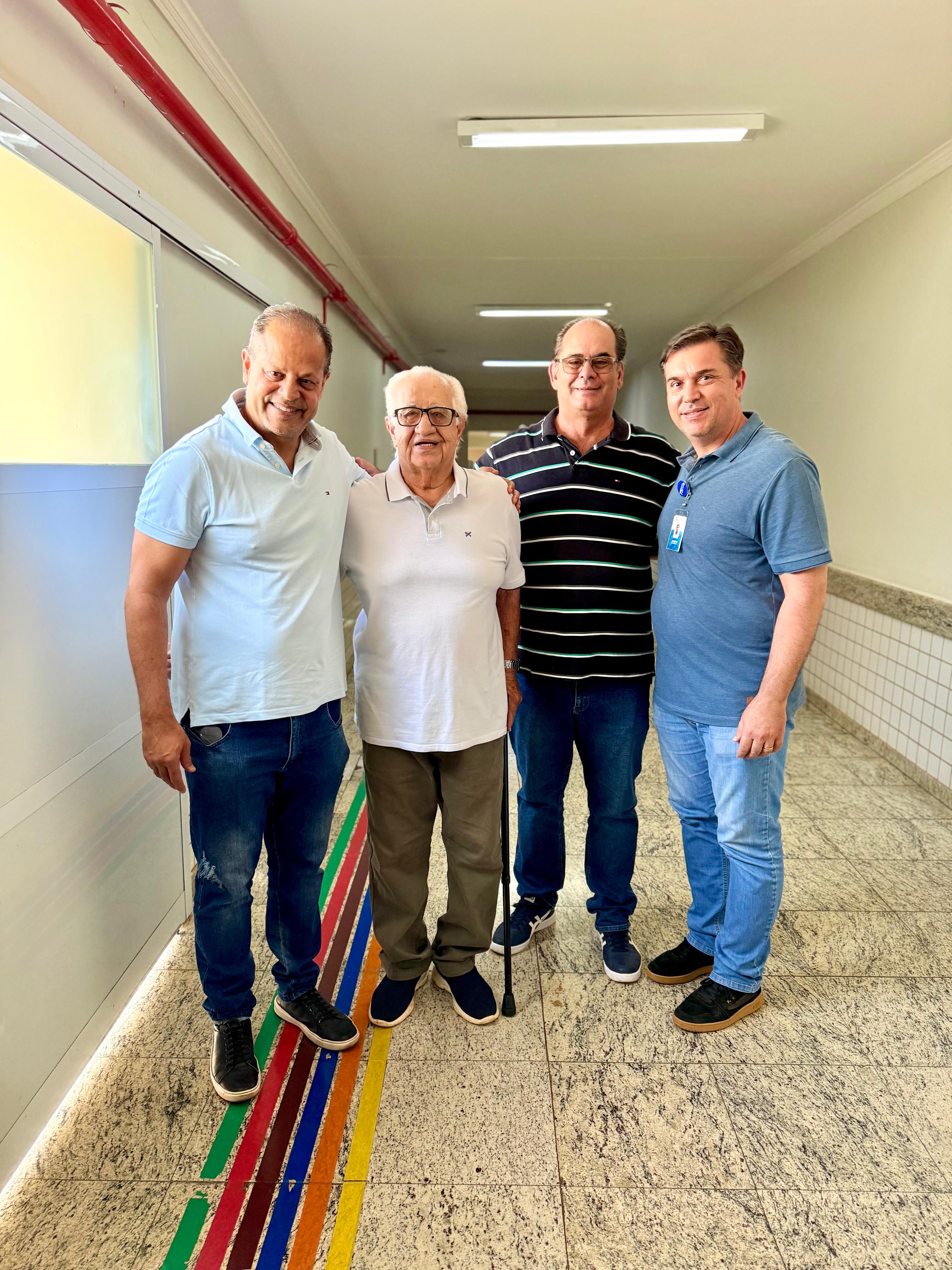 Solidariedade que inspira: Rafael Chain comemora 90 anos com doação de R$ 8.220 para a Santa Casa de Votuporanga