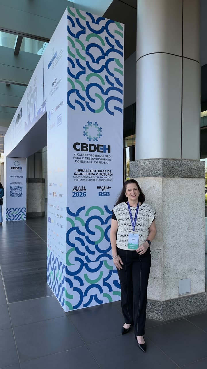 Engenheira da Santa Casa representa a Instituição em Congresso Brasileiro