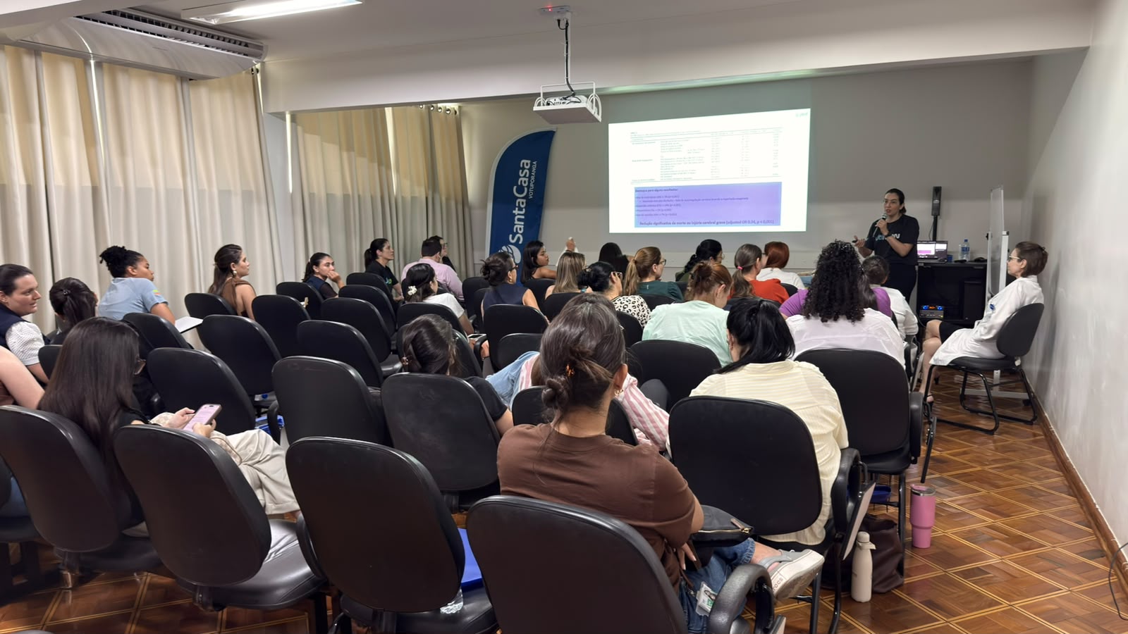 Santa Casa realiza 1º Workshop UTI Neonatal Neurológica com foco em neuroproteção e cuidado ao recém-nascido