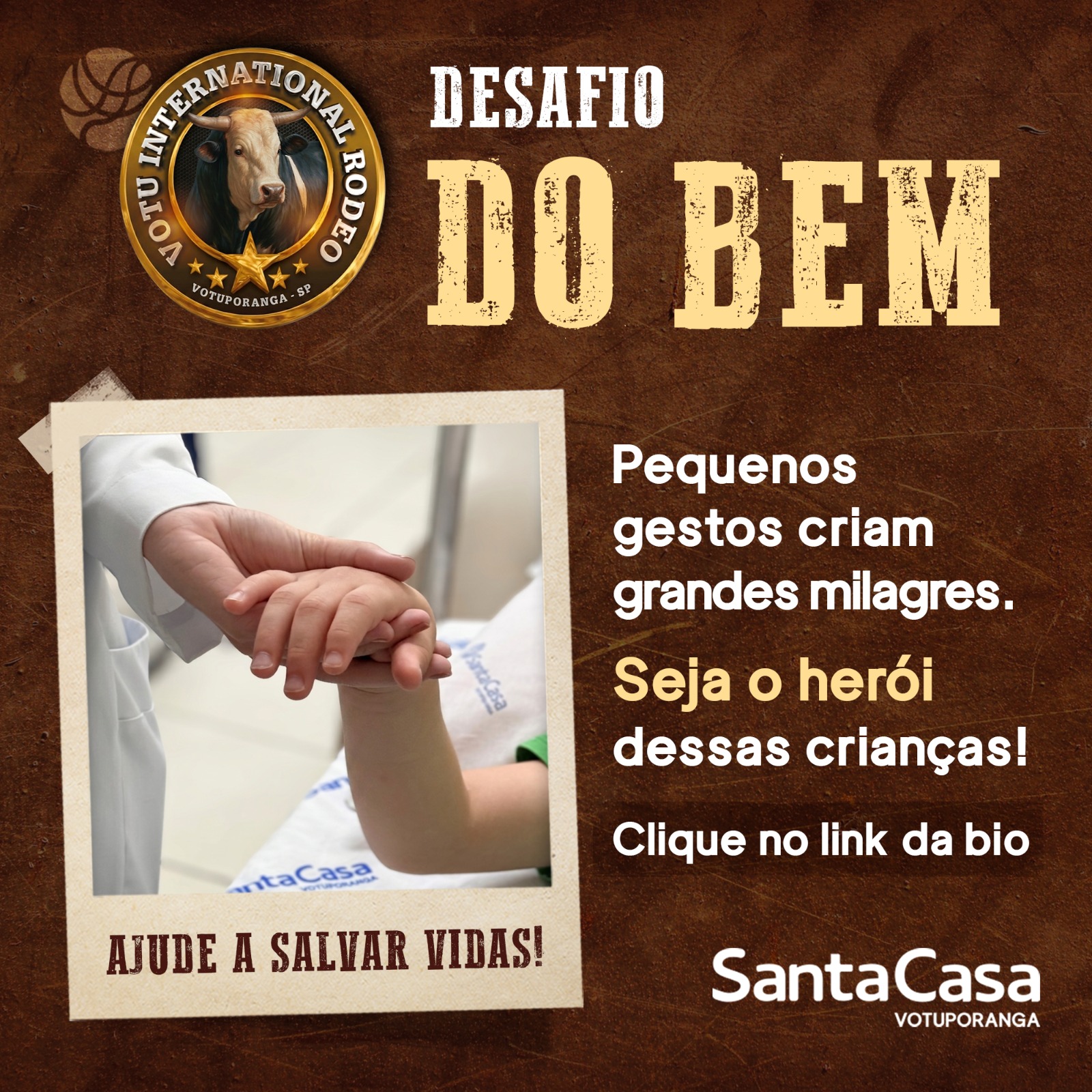Antecipe sua doação para o Desafio do Bem!