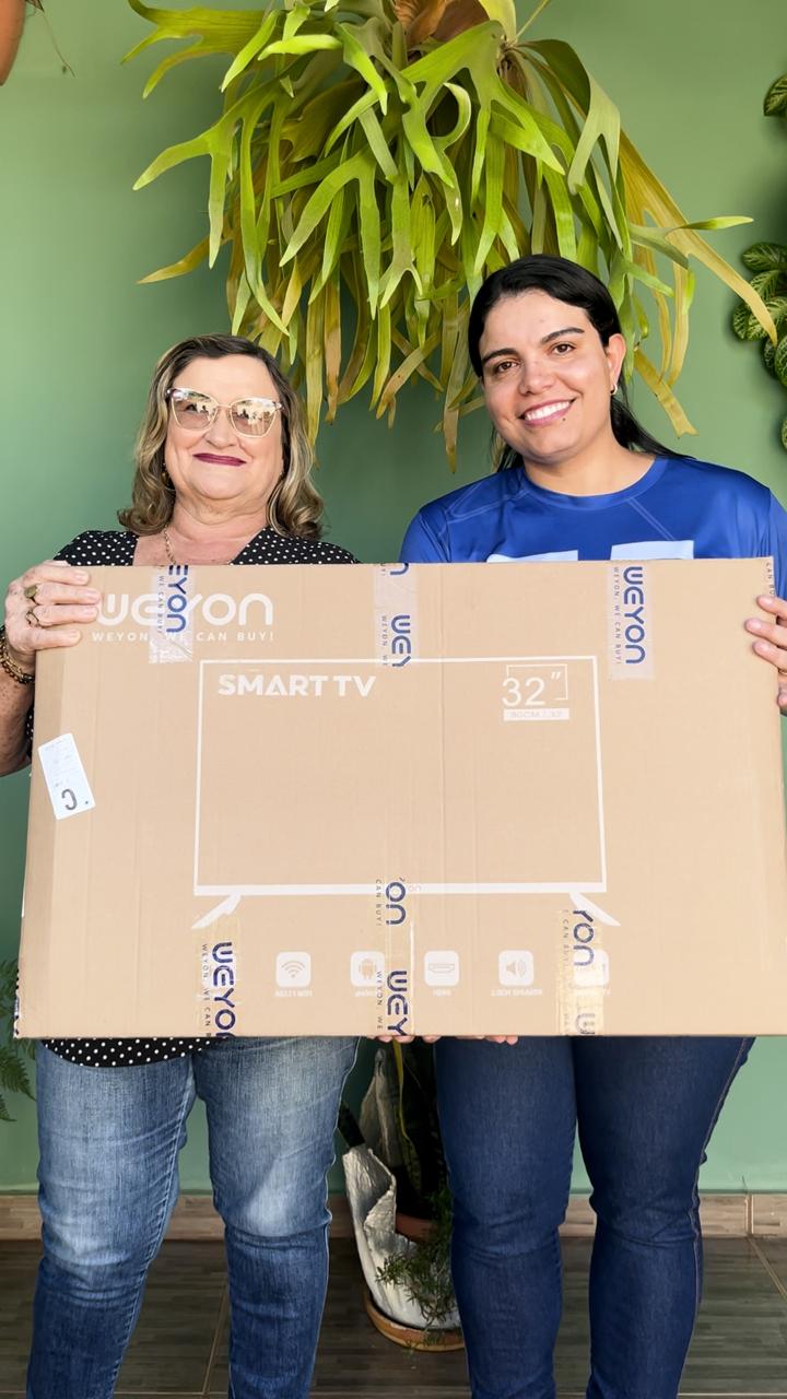 Santa Casa entrega TV e celulares para ganhadores da campanha 