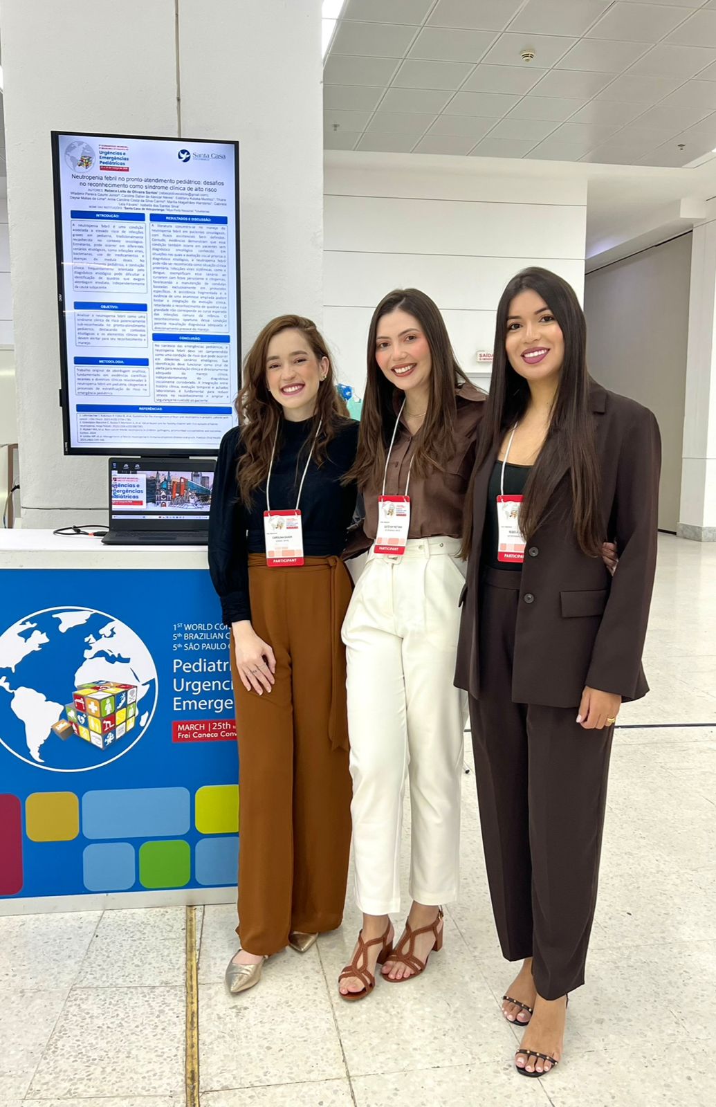 Santa Casa de Votuporanga ganha destaque no Congresso Mundial de Urgências e Emergências Pediátricas